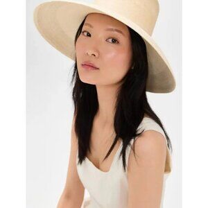 JENNI KAYNE Palm Hat Lime Wash Size Small/Medium NWT